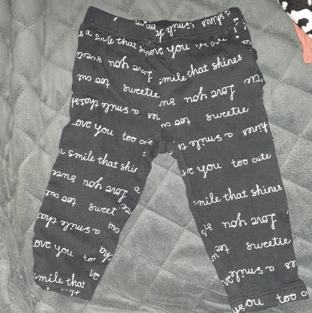 Baby girl leggings 3-6m